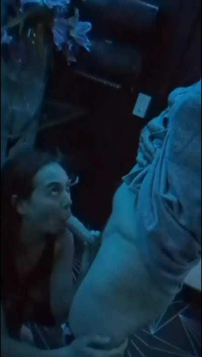 Another bar bathroom fuck! Watch to the end to see me walk out into the busy bar [gif]