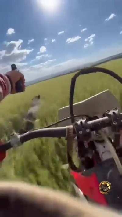 Getting the bad piggies from a motocross bike