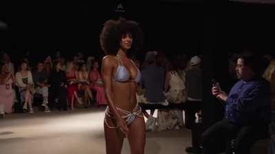 On the catwalk in Miami