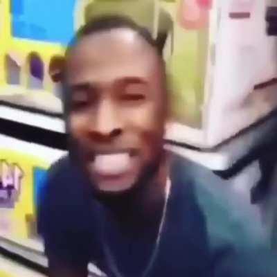 Nigga went flying💀