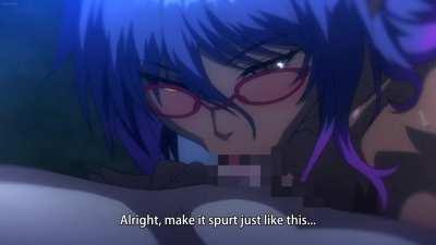 Busty hot elf blows you