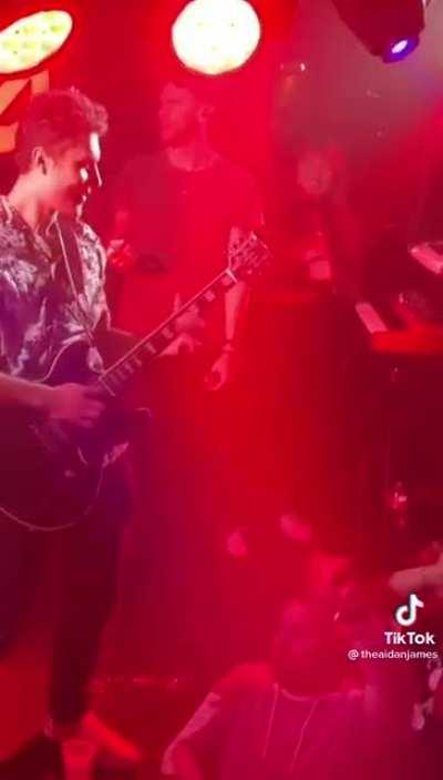 Props to the band for being good sports