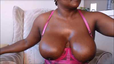 Thick strong well-built South African woman.