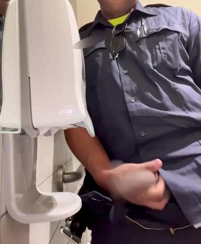 Helicopter in the washroom