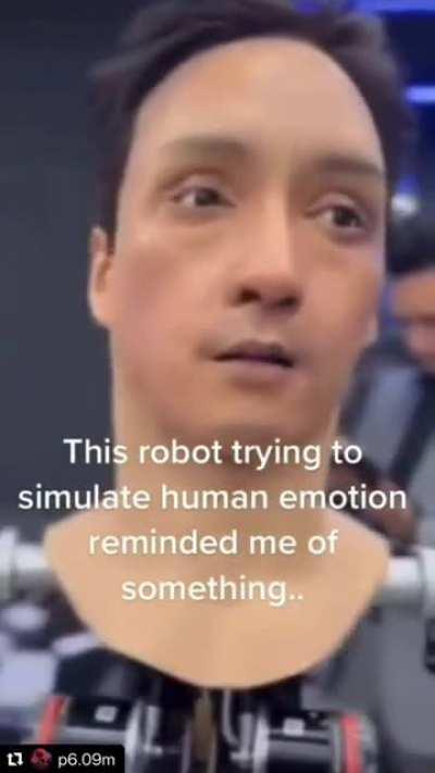 Human robot for president