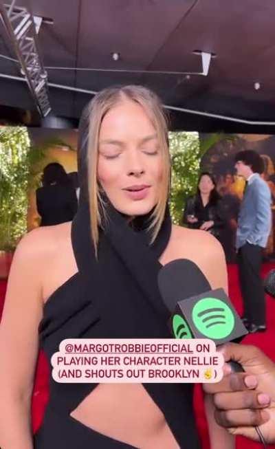 She loves doing Brooklyn accents