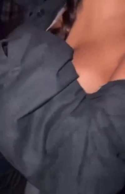 Party tits with dark nips