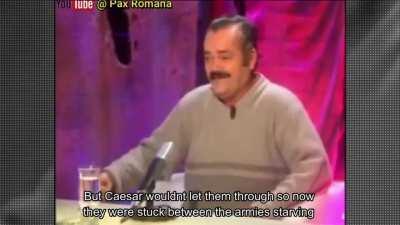 Laughing guy breaks down the Battle of Alesia.