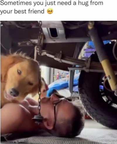 Sometimes, you just need a hug.