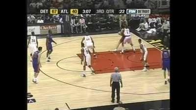 [Highlight] 19 years old Darko Milicic's with his best Game as a Piston - 16 Points (7/11 FG and 2/4 FT), 5 Rebounds, 2 Assists, 3 Blocks, and a +/- of +26.