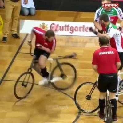 This looks really dangerous, I'd watch it