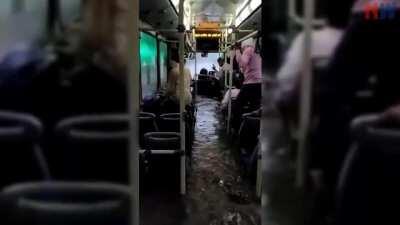 One of my worst dreams to trap in a bus like this...