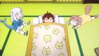 A Very Accurate Representation of my Mom and Dad trying to wake me up for School in the Morning