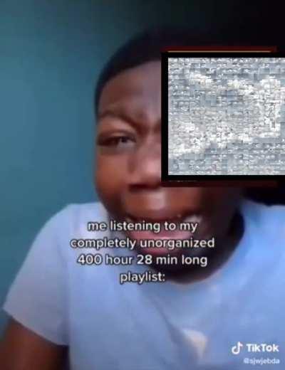 Listening to your completely unorganized Tally Hall playlist: