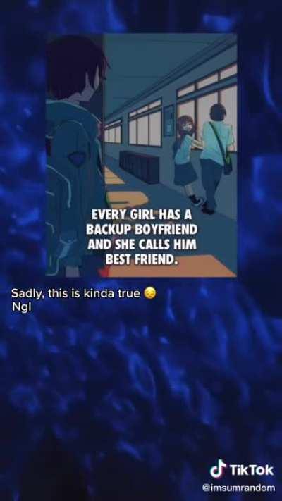 This was on my tik tok feed