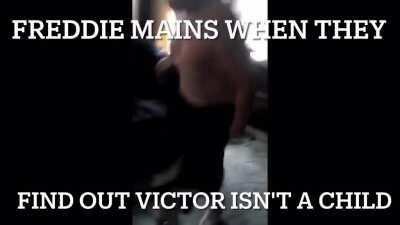 Freddy made my bum an eclair