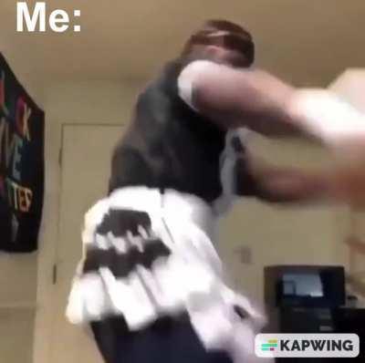 You want to WEAR the maid Outfit