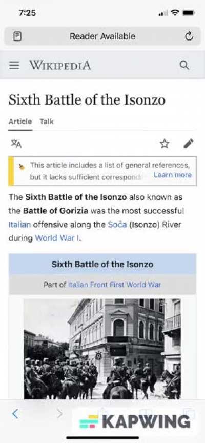 Why was the Isonzo so god damn important?