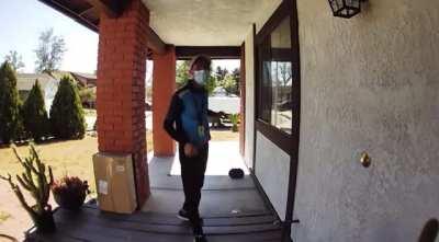 Not aware of surroundings