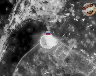 Russian sniper located on the ruins of a water tower was destroyed. Ukraine 2023