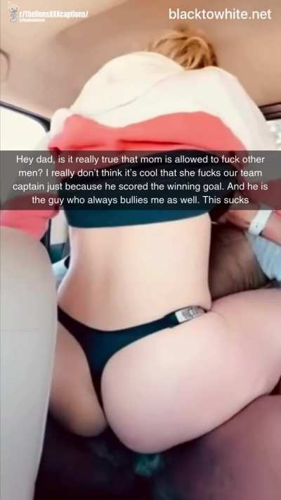 She is rather open about it, don’t you think?