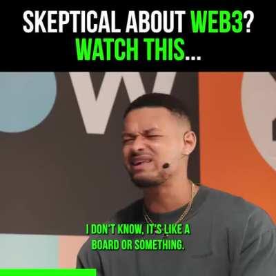 You are still skeptical about Gamestop Investement in Web3 ? Everyone didn't believe in the Web 1 at first. Gamestop is the provider of ownership for the next Web generation.