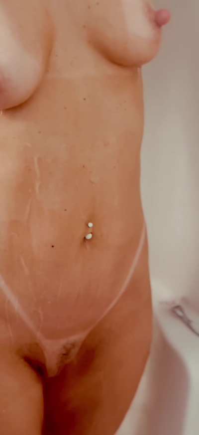 A wild MILF appears in the shower