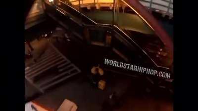 Parkour Runner Encounters NYPD Cops