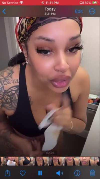 Phfame (this all she did)