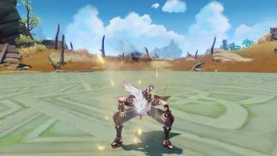 Took Itto's leaks and added Jotaro's voice from JoJo