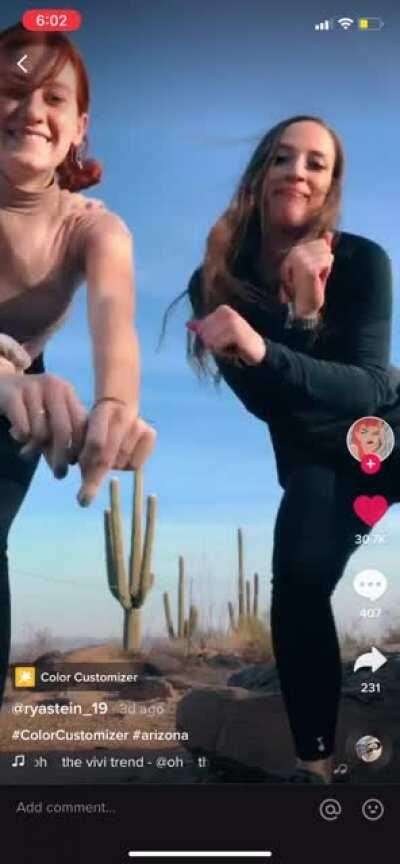 Red head with a body