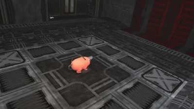 Pochita from Chainsaw Man spinning, but it's in ULTRAKILL. Because Chainsaw Man is an ULTRAKILL reference change my mind.