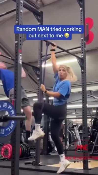 Two MCs meet in the gym