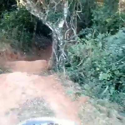 But he didn’t stop in the air