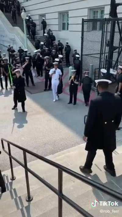 This is what can happen when plebes at the Naval Academy lose bets!