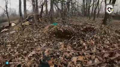 Belarusian and Ukrainian units stormed Russian positions near Bakhmut. After intense close combat Russians units were forced to retreat with huge casualties. Sadly this operation did not end without Ukrainian losses. Several Ukrainian KIAs are also visibl