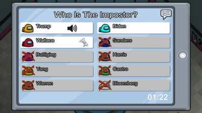 The First Presidential Debate of 2020 (Simplified) (Among Us Version)