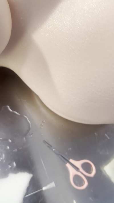 We made it | The pregnant lactation doll!