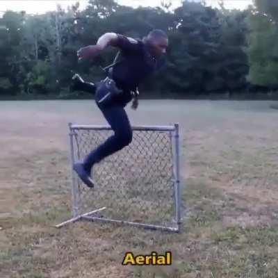 This cop eats the fewest donuts.