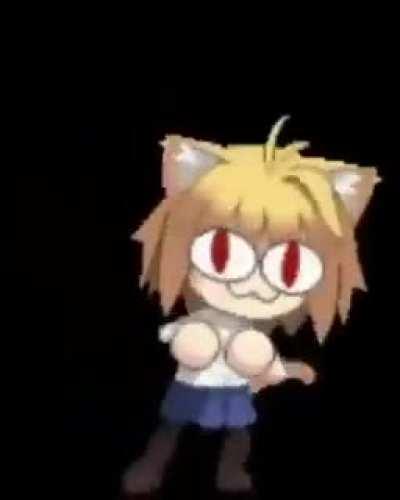 posting a Neco Arc meme every day: Day 35