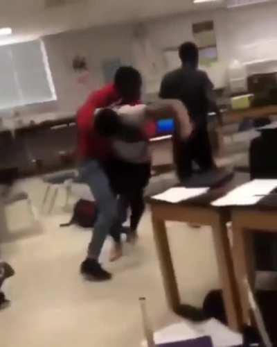 2 fights in the same classroom