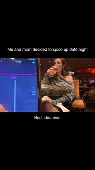 Had some fun with mom