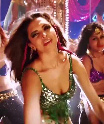 Deepika Paudkone possible nip slip (video)