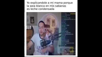 Mama porfa te juro que es leche condensada