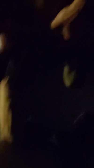 We got horny walking home