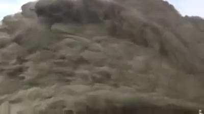 700% bigger flood in Pakistan this year. Dam opened and this happened