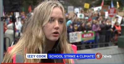 Climate change activist Izzy Cook tells everyone not to travel to places like Fiji by plane to save the planet and then is asked where she flew last… she flew to Fiji.