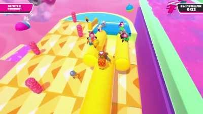 Instant karma on Slime Climb