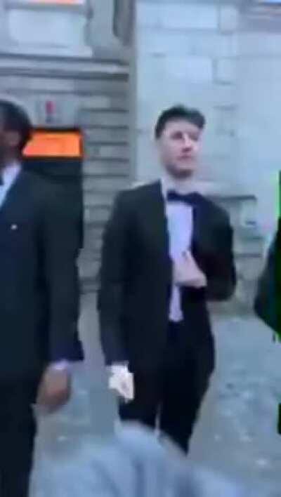 When boys serenade each other