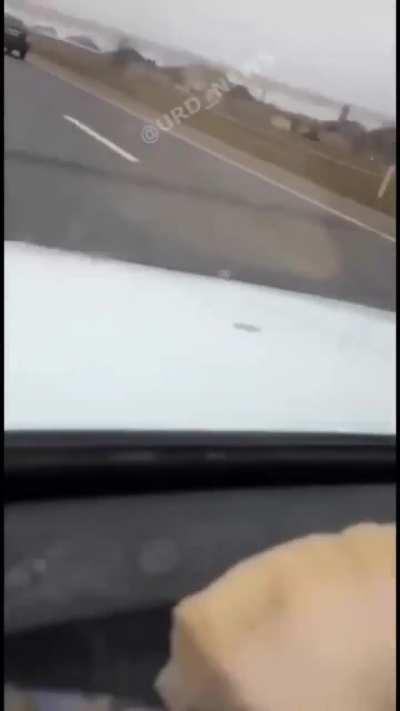 Car driver showing off to his friends crashes into pole